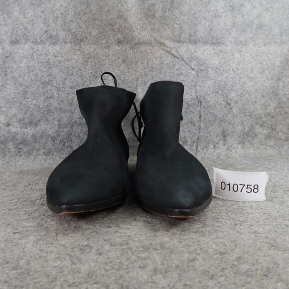 Splendid Shoes Womens 6 Bootie Niva Black Suede Leather Pointed Toe Ankle Boots - Picture 3 of 16